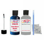 Anti Rust Primer Undercoat Volvo XC60 Ocean Blue II Metallic Code 706 Touch Up 2011-2016