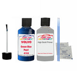 Anti Rust Primer Undercoat Volvo V70 Ocean Blue Pearl Code 458 Touch Up 2005-2010