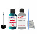 Anti Rust Primer Undercoat Volvo V40 Peacock Green Metallic Code 345 Touch Up 2001-2002
