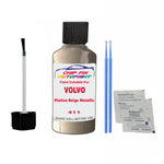 Paint Suitable For Volvo 244 / 245 Platina Beige Metallic/Taupe Metallic Code 411 Touch Up 1993-1993