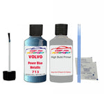 Anti Rust Primer Undercoat Volvo V40 Power Blue Metallic Code 713 Touch Up 2016-2017