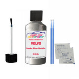 Paint Suitable For Volvo 744 / 745 Smoke Silver Metallic Code 306 Touch Up 1991-1992