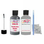 Anti Rust Primer Undercoat Volvo S90 Thunder Gray/Thunder Gray Metallic Code 728 Touch Up 2021-2021