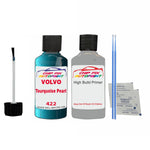 Anti Rust Primer Undercoat Volvo 850 Tourquoise Pearl/Turquoise Metallic Code 422 Touch Up 1996-1997