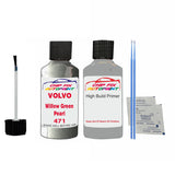 Anti Rust Primer Undercoat Volvo V70 Willow Green Pearl Code 471 Touch Up 2005-2008