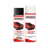 spray Vw Corrado Brillant Black LA9V 1989-1996 Silver/Grey laquer aerosol