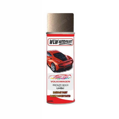 Paint For Vw Scirocco Bronze Beige LH8U 1984-1991 Brown/Beige/Gold Aerosol Spray Paint