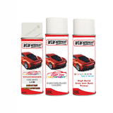 Vw Cool White Code:(La9B) Car Spray rattle can paint repair kit