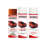 Vw Copper Orange Code:(La2W) Car Spray rattle can paint repair kit