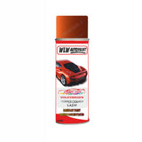 Paint For Vw Golf Copper Orange LA2W 2006-2017 Orange Aerosol Spray Paint