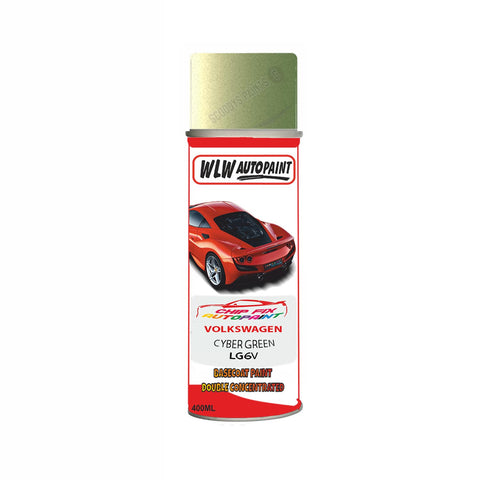 Vw Cyber Green Code:(Lg6V) Car Aerosol Spray Paint