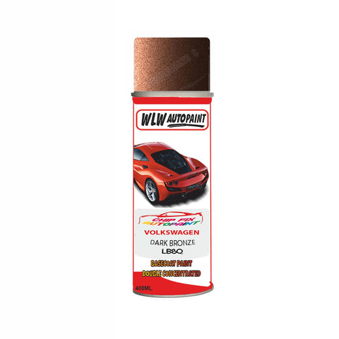 Paint For Vw Touran Dark Bronze LB8Q 2016-2019 Brown/Beige/Gold Aerosol Spray Paint
