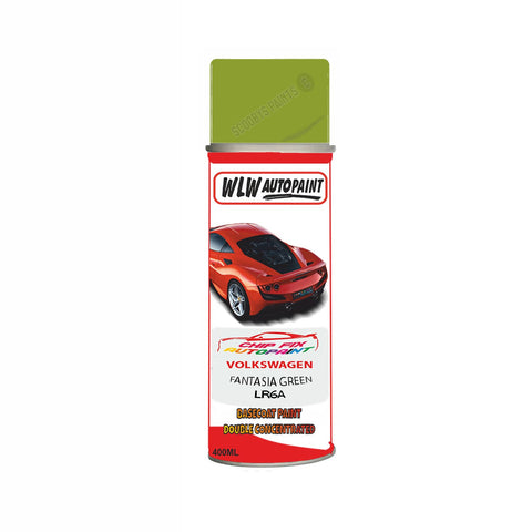 Paint For Vw Polo Fantasia Green LR6A 1998-2004 Green Aerosol Spray Paint