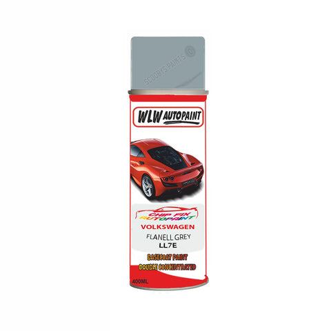 Paint For Vw Caravelle Flanell Grey LL7E 1995-2015 Silver/Grey Aerosol Spray Paint