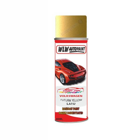 Paint For Vw Passat Futura Yellow LA1U 1997-2000 Yellow Aerosol Spray Paint
