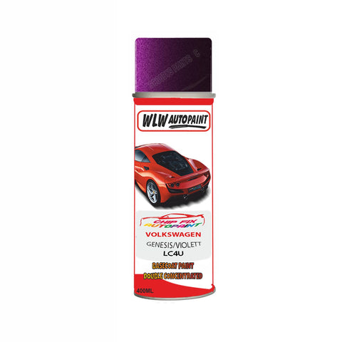 Paint For Vw Polo Genesis/Violett Touch LC4U 1992-1998 Purple Aerosol Spray Paint