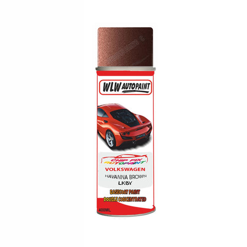 Vw Havanna Brown Code:(Lk8Y) Car Aerosol Spray Paint