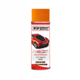 Paint For Vw Polo Hot Orange LD2Z 2009-2016 Orange Aerosol Spray Paint