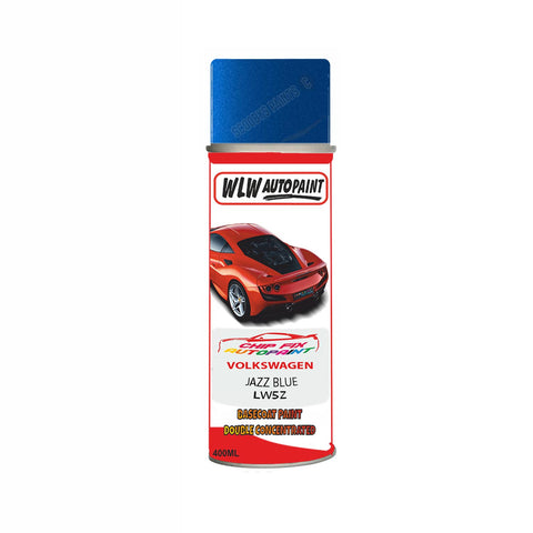 Paint For Vw Polo Jazz Blue LW5Z 1994-2005 Blue Aerosol Spray Paint