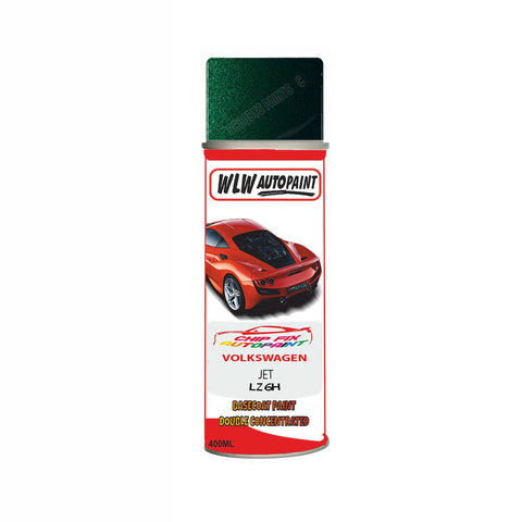 Paint For Vw Touareg Jet Green/Highland Green LZ6H 2010-2014 Green Aerosol Spray Paint