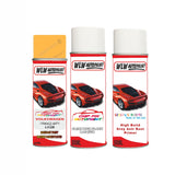 Vw Orange Arte Code:(Lw2B) Car Spray rattle can paint repair kit