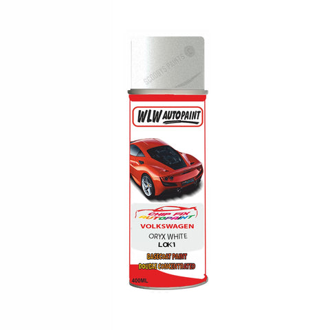 Paint For Vw Sharan Oryx White L0K1 2010-2022 White Aerosol Spray Paint