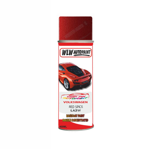 Paint For Vw Golf Red Spice LA3W 2003-2018 Red Aerosol Spray Paint