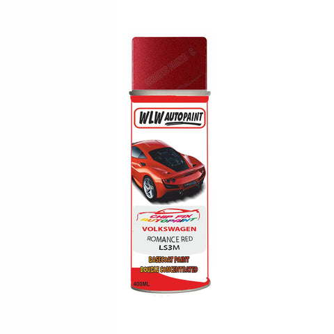 Vw Romance Red Code:(Ls3M) Car Aerosol Spray Paint