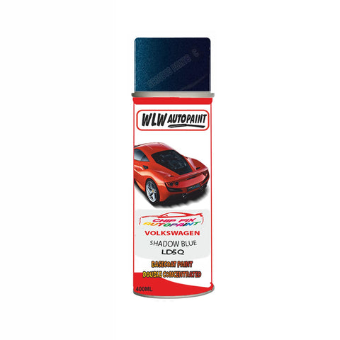 Paint For Vw Polo Shadow Blue LD5Q 2002-2016 Blue Aerosol Spray Paint