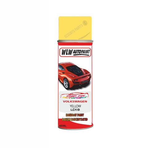 Vw Yellow Code:(Ld1B) Car Aerosol Spray Paint